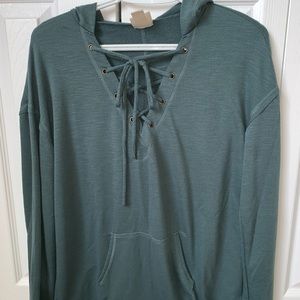 Army Green Mossimo Light Hoodie